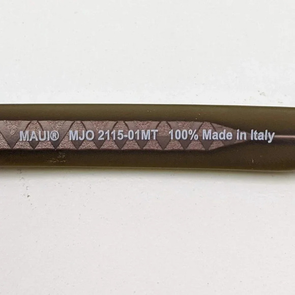 🕶️Maui Jim MJO2115-01MT Eyeglasses 53/17 145 /KAK530🕶️ - Picture 4 of 6